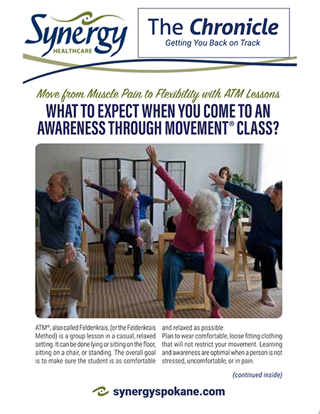 Synergy Healthcare June 2018 newsletter cover